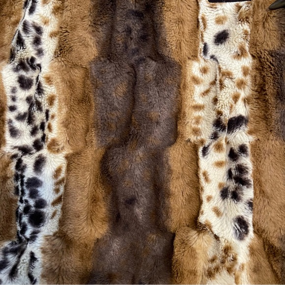 Dennis Basso | Faux Fur Reversible Toggle Coat - Picture 7 of 10